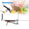 thumbnail image 5 of BIMZUC Professional Stainless Steel Fixed-Angle Knife Sharpening System with 4 Whetstones (120/320/600/1500 Grit), Safe Kitchen Knife Sharpener Tool for Scissors and Peelers (15.91 in / 40.4 cm), 5 of 9