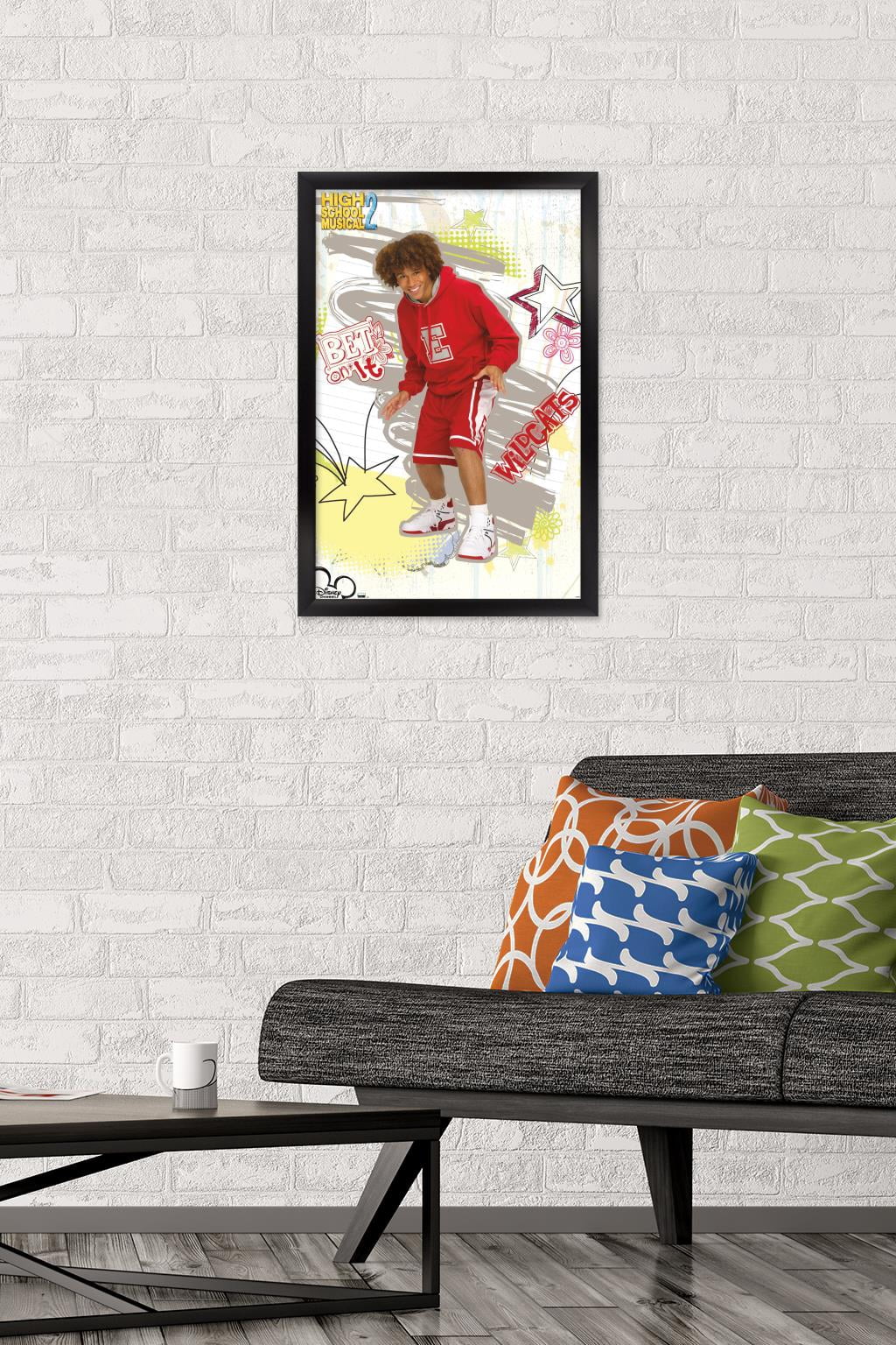 High School Musical 2 - Bet On It Wall Poster, 14.725" x 22.375" Framed