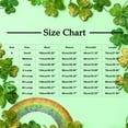 thumbnail image 6 of VBTAPA Mens St. Patricks Day T Shirts Shamrock Print Tshirt Clover Graphic Tee Long Sleeve St Patty's Day Waffle Tshirts Gray M, 6 of 6