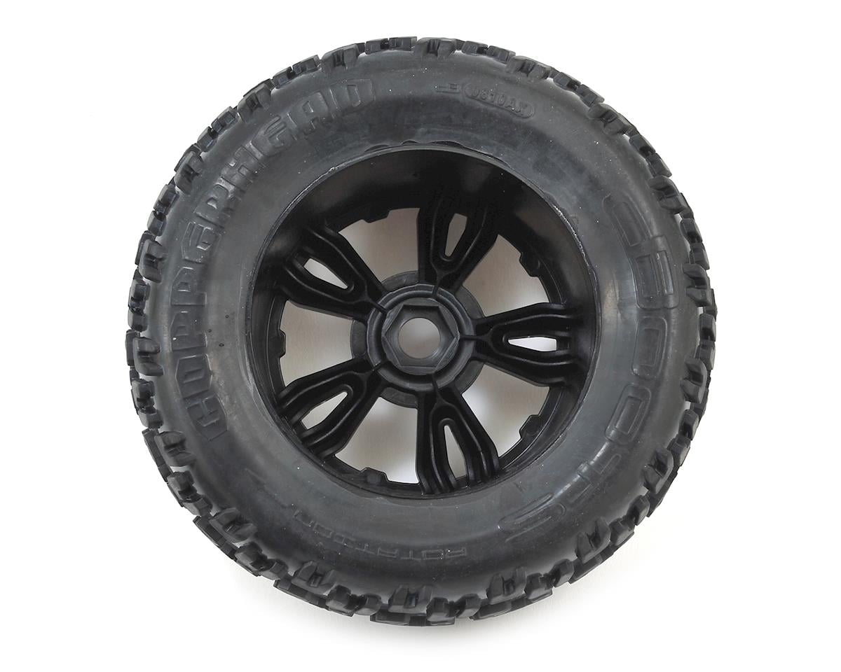 Arrma AR550013 AR550013 Copperhead MT 6S Tire/Wheel Glued Black 2 