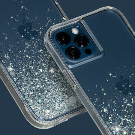 Case-Mate - Twinkle Ombre Hardshell Case w/ Antimicrobial for iPhone 13 - Stardust