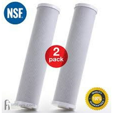 - Premium Countertop Water Replacement Filter compatible to Ecosoft For Use In the Countertop Ecosoft Water Filters, Pack of 2 by CFS