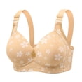 thumbnail image 2 of TAGOLD Womens Summer Plus Size Brs,Push Up Casual Bra for Womens,Women's Plus Size Bra Cover Beautiful Back Gathered Accessory Bra, 2 of 4