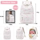 thumbnail image 3 of Mochila escolar Bluboon para adolescentes y mujeres con portátil de 15 pulgadas, 3 of 6