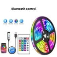thumbnail image 1 of USB 1-30M Led Strip Lights RGB 5050 Bluetooth APP Control Luces Led Flexible Diode Decoration For Living Room Lamp Ribbon, 1 of 7