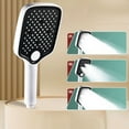 thumbnail image 4 of BVXEEP Shower Head, Shower Head - High Pressure Handheld Shower Head -3- Spray Elderly and Children Handheld Shower Head Can be Used in Home and Gyms, 4 of 9