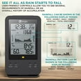thumbnail image 3 of Logia Weather Station with Rain Gauge, Temperature & Humidity Monitor, Alarms, 3 of 8