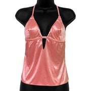 Royal Charm Retractable Strap Cami Medium Pink