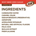 thumbnail image 4 of A&W Zero Sugar Root Beer Soda Pop, 2 L, Bottle, 4 of 12