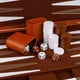 thumbnail image 5 of Funda clásica de piel sintética Backgammon Set RERIVER 2 Players, 5 of 7