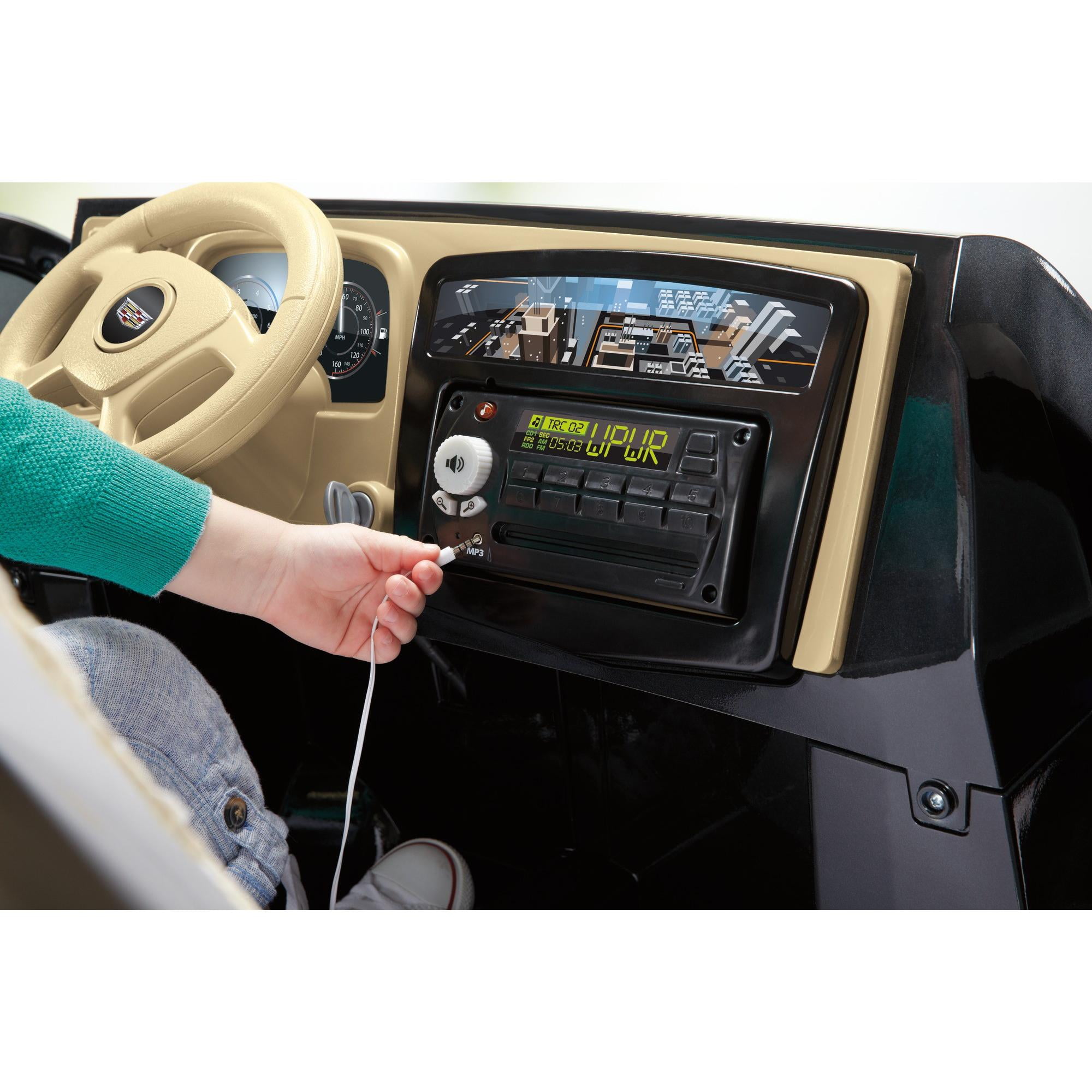 Power wheels best sale escalade radio