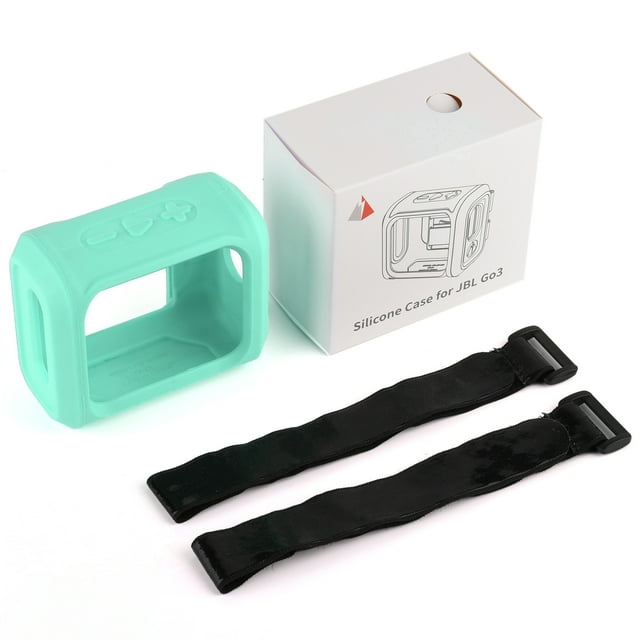 Étui de Transport Flexible Haut-Parleur de Vélo Portable Manchon de Protection Compatible pour Accessoires de Support Audio Go3 Extérieur