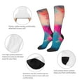 thumbnail image 3 of Sikiie Colorful Lightbulb Abstract Knee Socks, High Socks Long Stretchy Sock Women Knee High Stocking, Long Socks for Women, 3 of 6