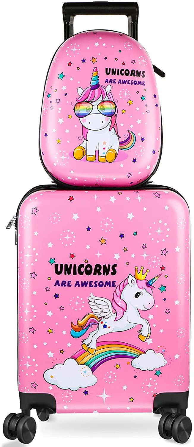unicorn hard shell luggage