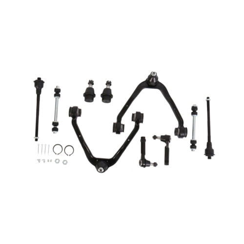 MOSTPLUS Front Upper Control Arms Tie Rod Kits for Chevy Silverado GMC Yukon Sierra 1500