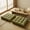 Green, variant on Large Square Floor Cushion 22 x 22 Inch with Non-Slip Bottom, Memory Foam Floor Pillow for Sitting, Meditation & Yoga, Soft Supportive Floor Seating Cushion for Adults & Kids (2, Oatmeal)