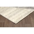 thumbnail image 3 of Erbanica 8'x10' Moderne Gris Clair Blanc Tapis Doux Geometric, 3 of 5