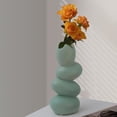 thumbnail image 4 of Florero de cerámica Soporte para macetas, Guijarros Piedras Florero decorativo para brotes, Plantas de interior Maceta para el dormitorio, , Gloria Jarrón de ceramica, 4 of 9