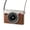 Coffee color, variant on Necvior Multifunctional Personally Cooling Fan Unique Camera Shape Portable Wearable Fan