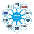 thumbnail image 3 of Kit Compatible C/ Arduino Bloosom  Uno Con Español Tutorial Multicolor, 3 of 5