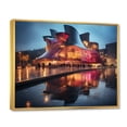 thumbnail image 2 of Designart "The Guggenheim Museum of Bilbao, Spain III" Spain Floater Framed Canvas Art Print, 2 of 7