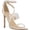 White, variant on Guess Womens Felecia Shiny Ankle Strap Strappy Sandals