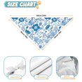 thumbnail image 6 of Dog Bandana 1 Pack,Pioneer Flower Floral Print Pattern Bandanas for Dogs,Cat Bandana,Small/ Large Dog Bandana 2 Size,Dog Bandanas, 6 of 6