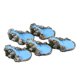 thumbnail image 5 of Paquete De 5 Resinas Mountain Stream Minitures Dollhouse Scenery Modelo De Adornos Hechos CUTICAT Decorativos de micro paisajes, 5 of 6