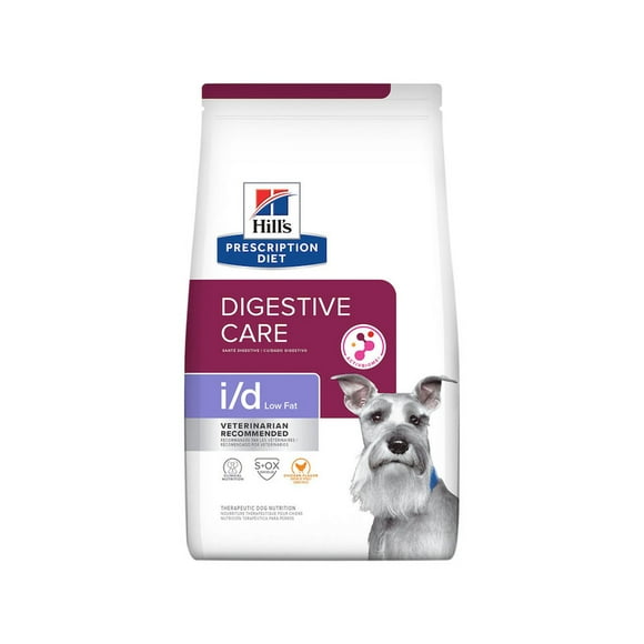Alimento Seco Hill's Prescription Diet Digestive Care I/d Low Fat para perro Sabor Pollo 8.5 lb 3.9 kg