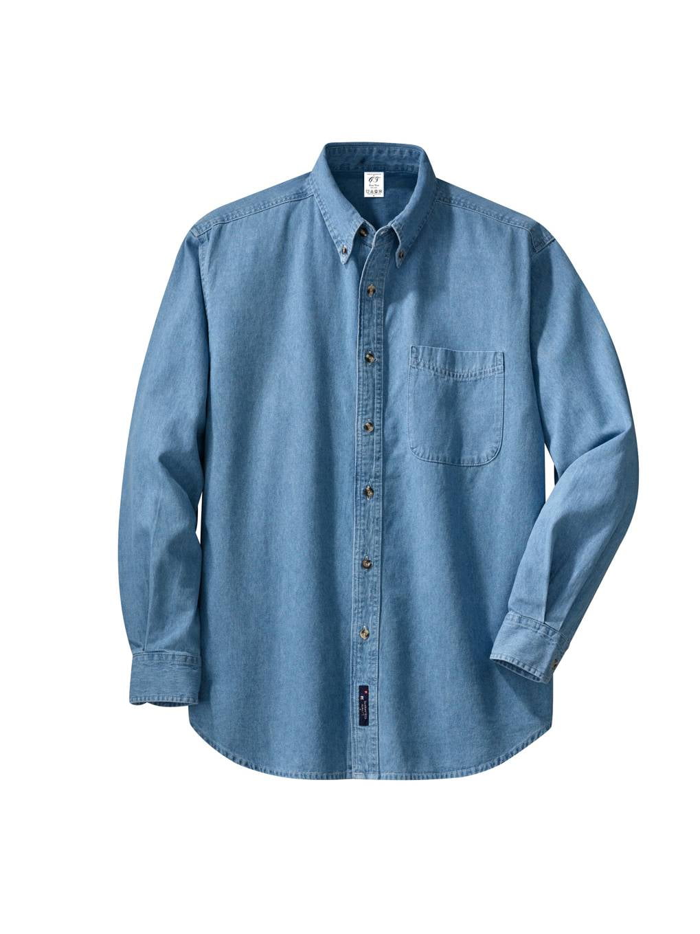 mens denim shirt walmart