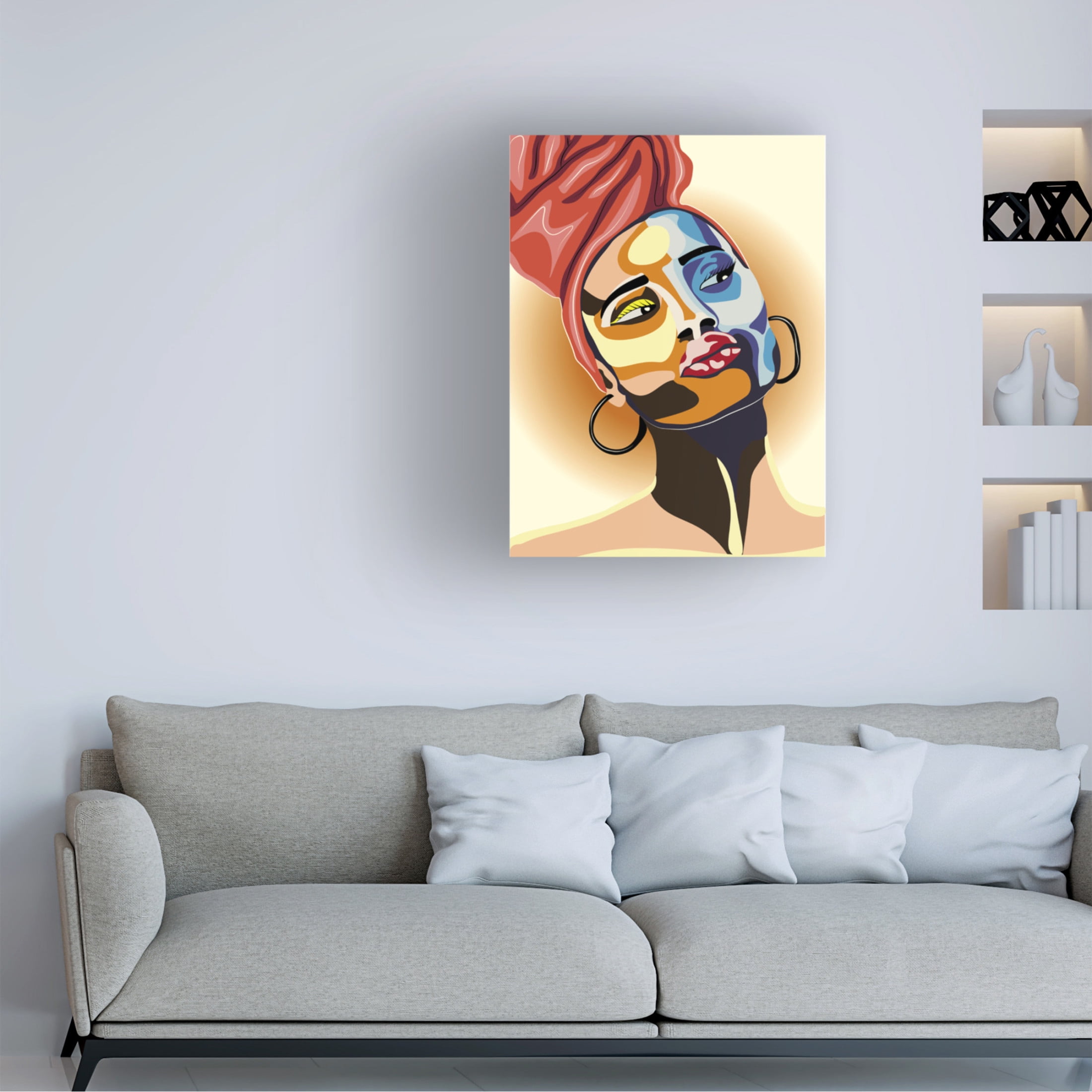 Trademark Fine Art Tessie Gachoka Tega Rendile Canvas Wall Art