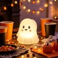 thumbnail image 6 of Halloween Night Light Ghost Silicone Pat 4.13in USB Rechargeable Bedside Decor by OVFUIZ, 6 of 7