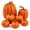 Orange, variant on Valora Bella 7PCS Pumpkin Decor Artificial Pumpkins Halloween Decorations - Assorted Faux Rustic Decorative Foam Pumpkins - Autumn Fall Halloween Decor for Table Centerpieces Mantel Porch (Black)