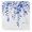 RoyalBlue, variant on Purple Eucalyptus Cloth Napkins Washable Set of 1, Botanical Plant Rustic Branch Floral Reusable Dinner Table Napkins Cloth Bulk for Weddings Kitchen Restaurants Hotel Events Parties 20 x 20 Inch