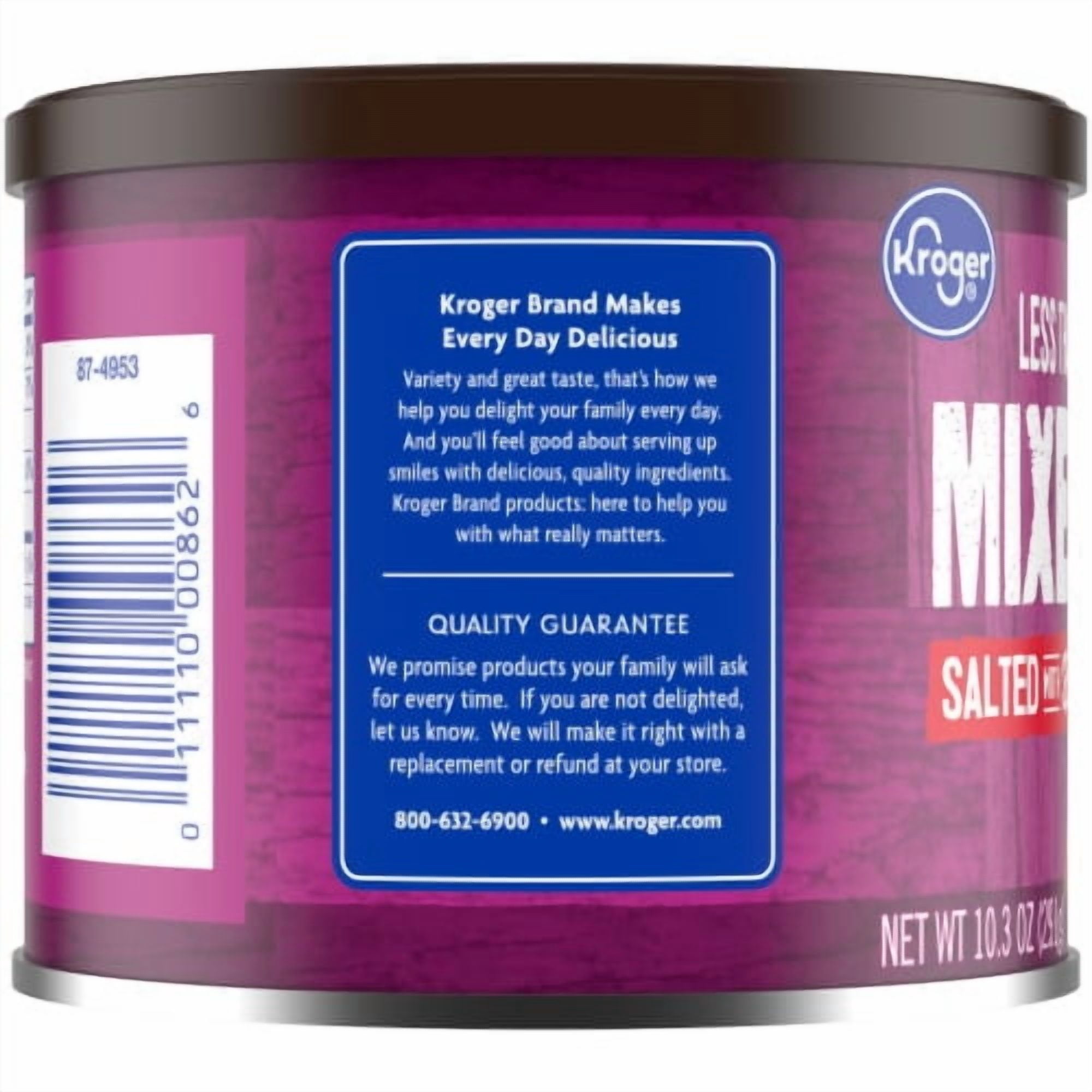 KR Salted with Sea Salt Mixed Nuts 10.3 oz - Pack of 2