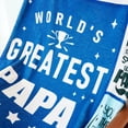 thumbnail image 4 of LHSHID Papa Blanket Gifts for Papa on Fathers Day from Grandkids World's Greatest Papa Soft Throw Blanket Christmas Birthday Present for Papa 50"x60", 4 of 6