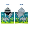 thumbnail image 6 of Kids Hooded Beach Towel,Dinosaur Hooded Towels for Kids,Boys Hooded Beach Towel, Microfiber Super Absorbent Soft Poncho Bathrobe for Swin Pool,Wearable Beach Towels for Kids,Poncho Beach Towels, 6 of 9