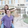 thumbnail image 3 of Our First Home Keychains New House Keychain Keyrings 2026 Housewarming Gift Couples, 3 of 5