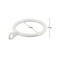 thumbnail image 2 of Metal Curtain Rings Hanging Hooks for Curtains Rods Pole Voile Heavy Duty Rings, 2 of 5