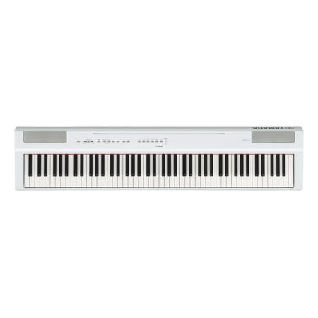 Yamaha P125 88 Weighted Key Digital Piano with CF Sound Engine and Damper Resonance DSP,