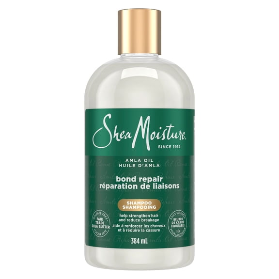 SheaMoisture Bond Repair Shampoo Deeply Cleanses and Removes Build Up to Repair Hair Bonds with Hydroplex Technology and Amla Oil with Restorative HydroPlex Infusion ,13fl oz