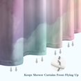 thumbnail image 6 of Dreamy Pastel Sky Shower Curtain 72"x84" ,Bathroom Decorative Shower Curtains Set with 12 Hooks,Modern Waterproof Washable Shower Curtain, 6 of 6