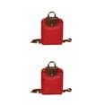 thumbnail image 4 of Redempat Adjustable Double Sided Straps Travel Companion Durable Red 2Set, 4 of 6