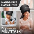 thumbnail image 3 of SISWOW Net Plopping Cap for Drying Curly Hair - Hair Dryer Bonnet Diffuser Cap for Curly, Speeds Up Drying Time, Safety Deep Conditioning At Home - Portable, Adjustable, 3 of 3