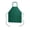 Green/Bib Apron, variant on Restaurantware-Chef 101 Waist Aprons, 100 Server Aprons With 3 Pockets - Half Waist, Machine Washable, White Poly-Cotton Unisex Apron, For Hotel, Bar, Cafe, Salon, Restaurant, Spa, Florist, And More