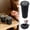 Black, variant on Portable Sunflower Snack Cup With Detachable Organizer Storage Container For Outdoor Travel And Nut Bowl Lovers