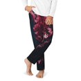 thumbnail image 2 of Wukai Mesmerizing Pink Jellyfish Print Teenagers' Pajama Pant Sleep Pajama Lounge Pant PJ Bottoms with Pockets and Button Fly(Available in Big & Tall)-XS(5-6), 2 of 6