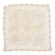 thumbnail image 1 of Mantel cuadrado de encaje de ganchillo con diseño floral, resistente al polvo, ideal para mesas de comedor, mesas de centro, libros y escritorios, color blanco., 1 of 8