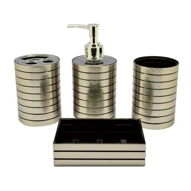 Set de Accesorios de Baño Good & Good M34-JB0011 4 Piezas Color Bronce