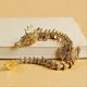 thumbnail image 2 of 2PCS Gold Dragon with Movable Joints, Chinese Zodiac Dragon, 2 of 5